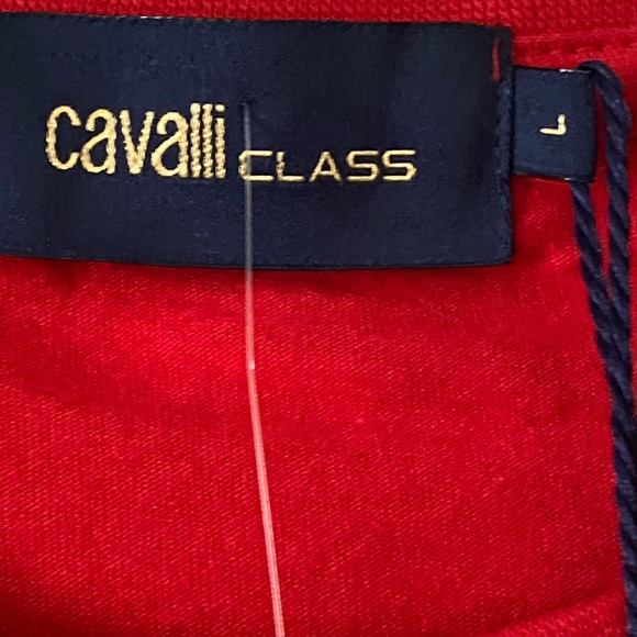 Roberto Cavalli class men’s short sleeve t-shirt NWT size large - Picture 4 of 9